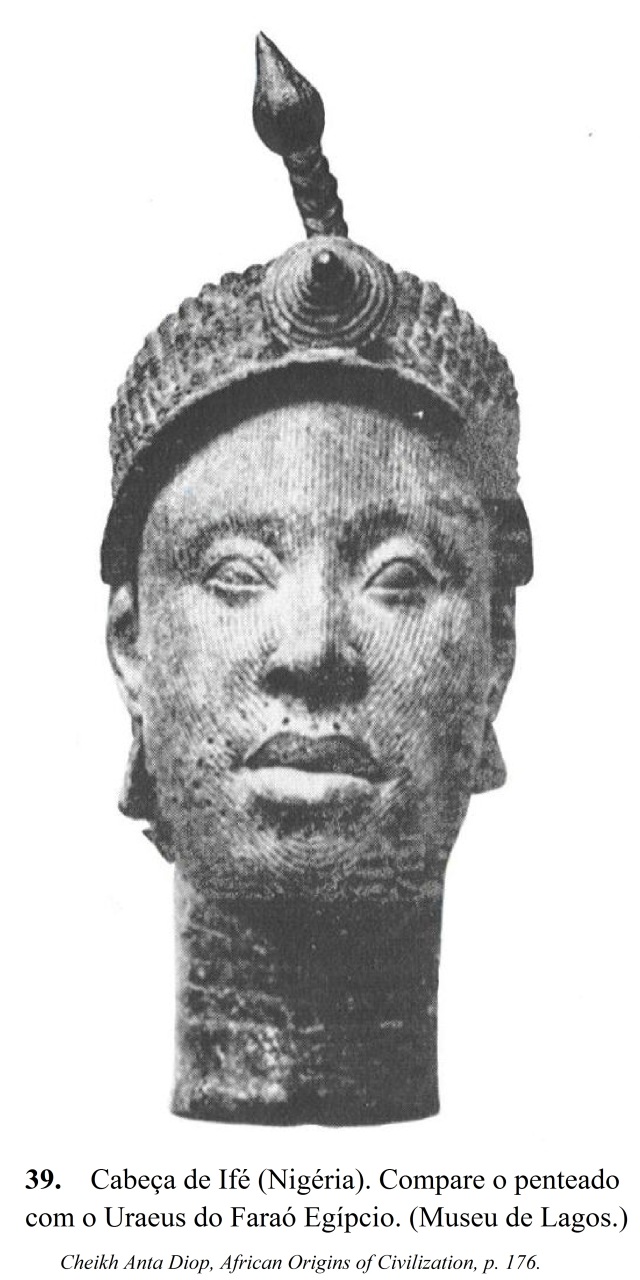 Figura 39 - cabeça de Ifé - Cheikh Anta Diop