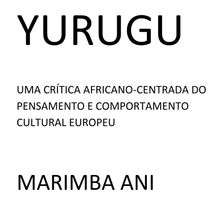 capa yurugu marimba em portugues